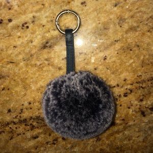 Navy Puff Keychain